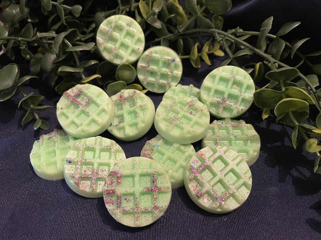 Waffle Shaped Single Wax Melts Packs