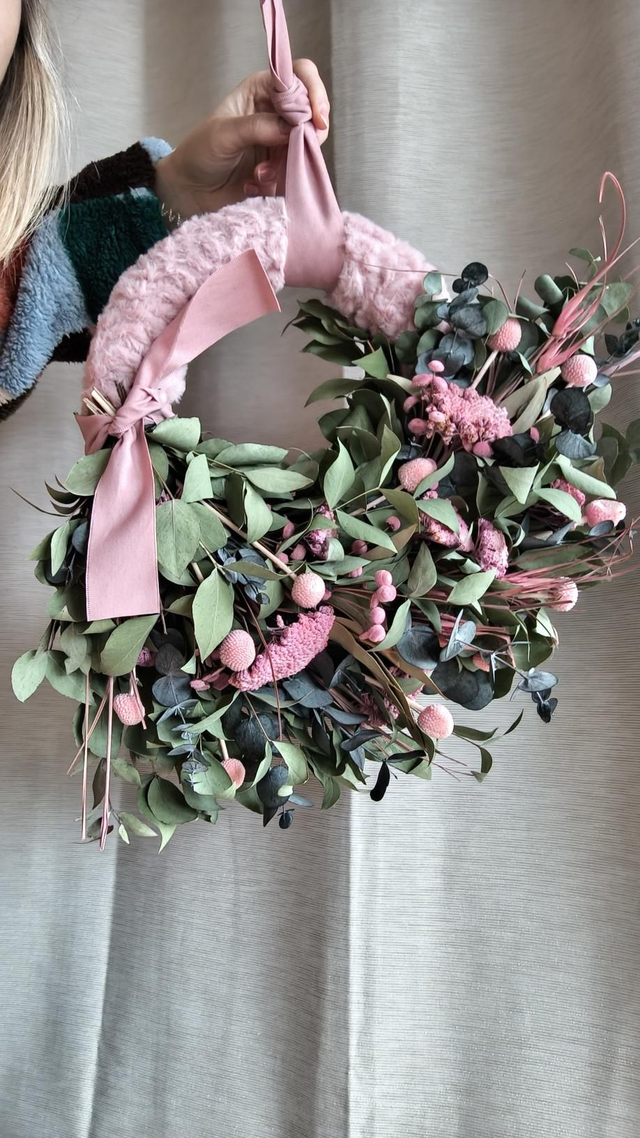 ROMANTIKUS ajtódísz(KÉSZLETEN)