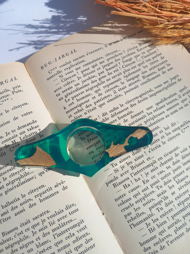 Bague de lecture wood