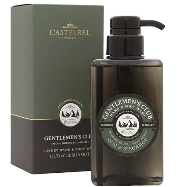 Gentlemen club hand & body wash OUD & BERGAMOT