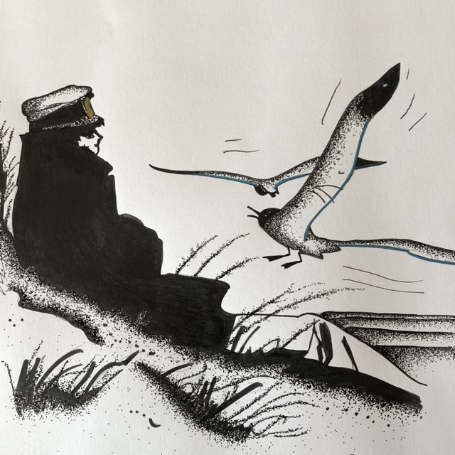 Corto maltes - 30 x 30 cm - encadrement