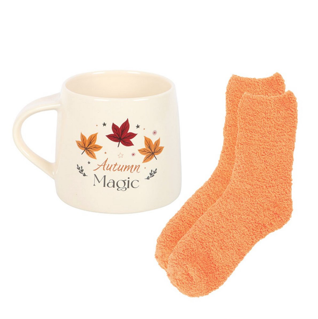 Autumn Magic mok met sokken