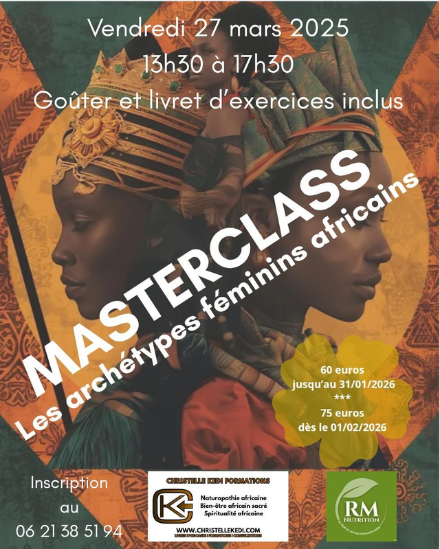 MASTERCLASS les archétypes féminins africains