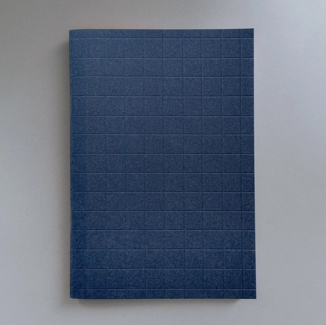 NOTEBOOK GRID DENIM