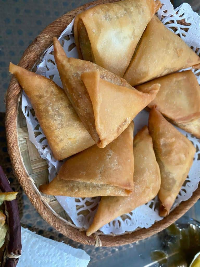 Boite de 6 samoussas légumes 