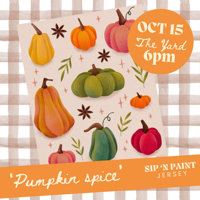 OCTOBER 15- PUMPKIN SPICE