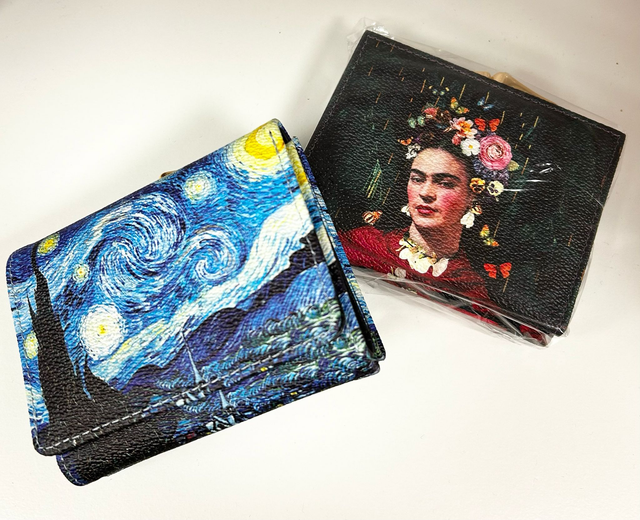 Portamonete con scomparto per banconote