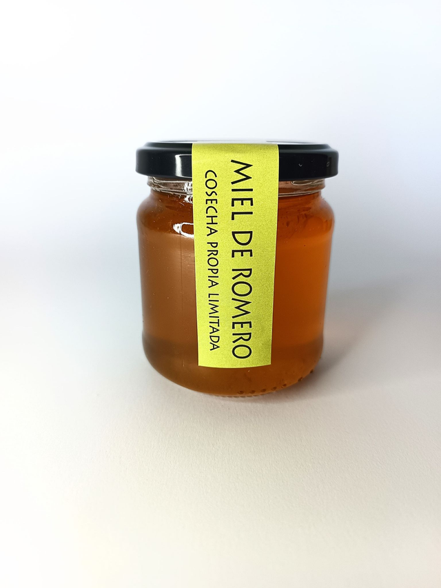 Miel de romero cruda 250g