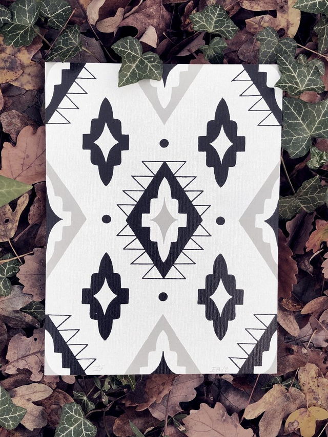 PATTERN - SERIGRAPHIE A5
