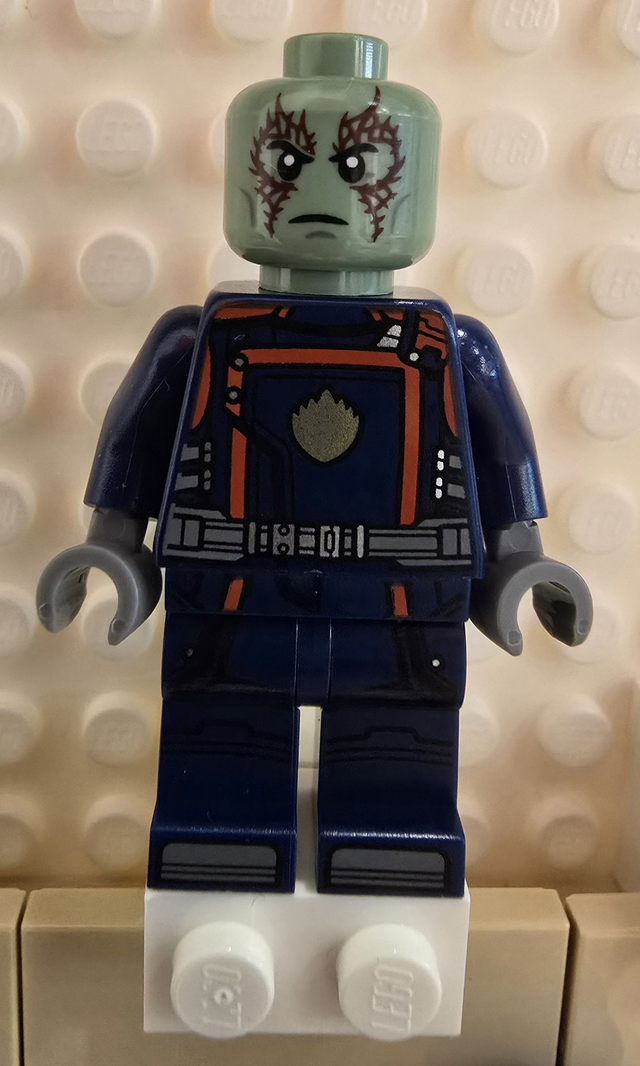 LEGO sh0879 Drax Minifigur