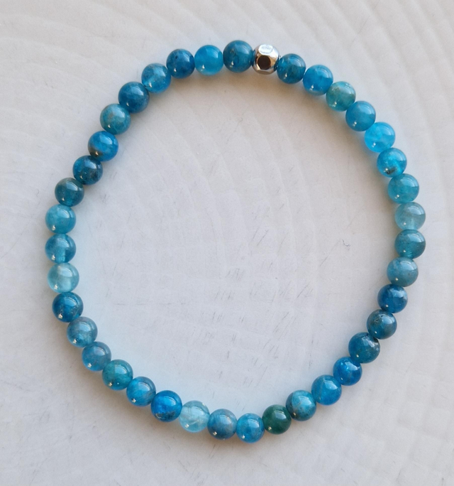 Bracelet APATITE 4mm