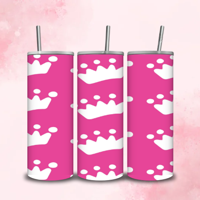 Tumbler Barbie Couronne
