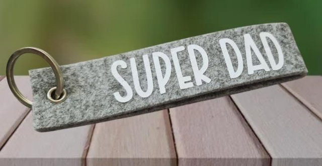 Schlüsselanhänger - Super Dad