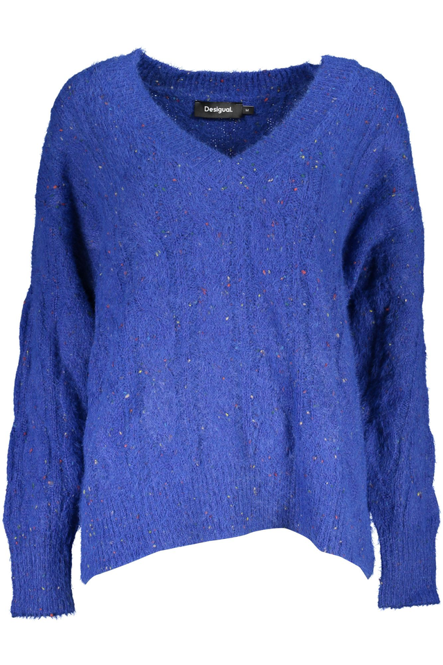 DESIGUAL MAGLIONE DONNA BLU