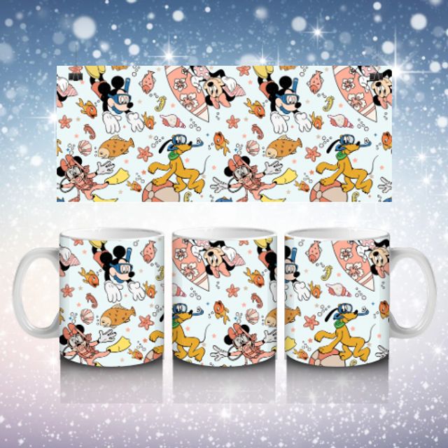 Mug Mickey et ses Amis Plage