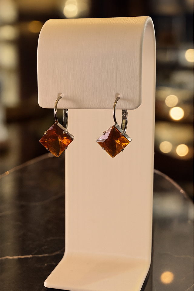 🧡 Náušnice „Amber Glow“