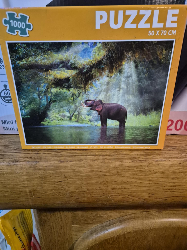 Puzzle éléphant 1000pc