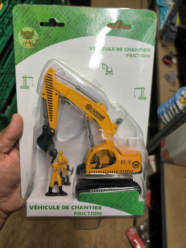 VÉHICULE DE CHANTIER A FRICTION 