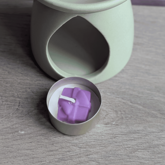 ✨ Lot de 3 bougies chauffe-plats – Non parfumées – Cire végétale