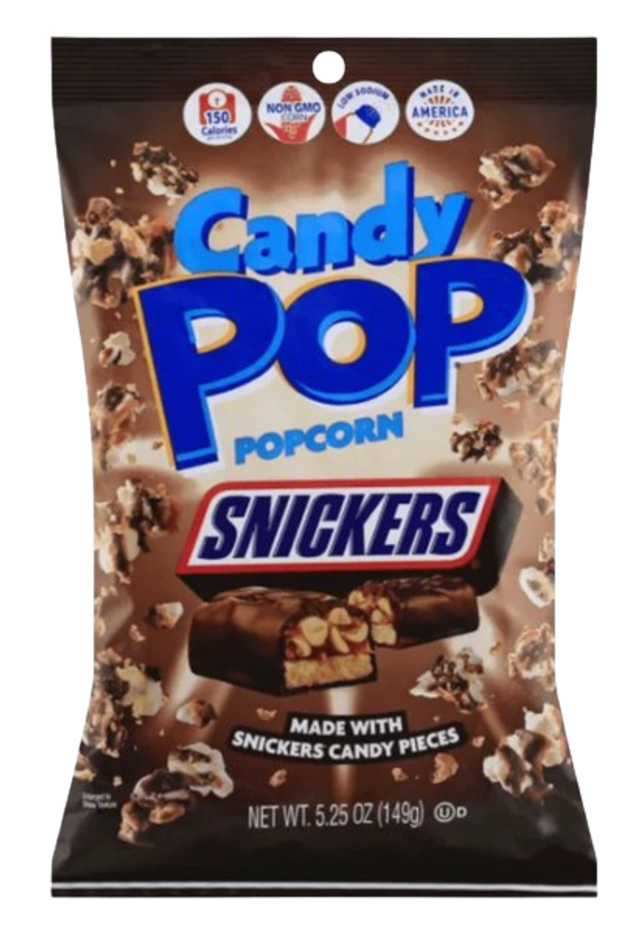 Candy Pop Popcorn Snickers ( le paquet de 149g )
