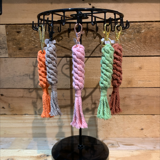 Macrame Long Keychain 