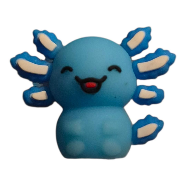 Blue Axolotl Smiling Topper 