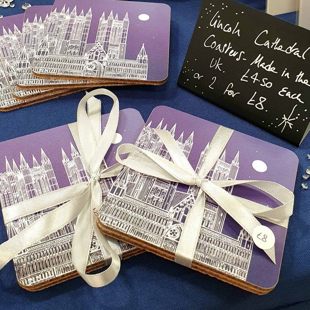 Lincoln Cathedral Coasters