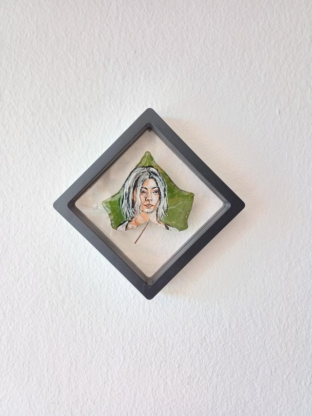 Chishiya - Peinture sur feuille 