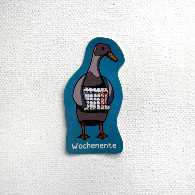 Sticker S Wochenente