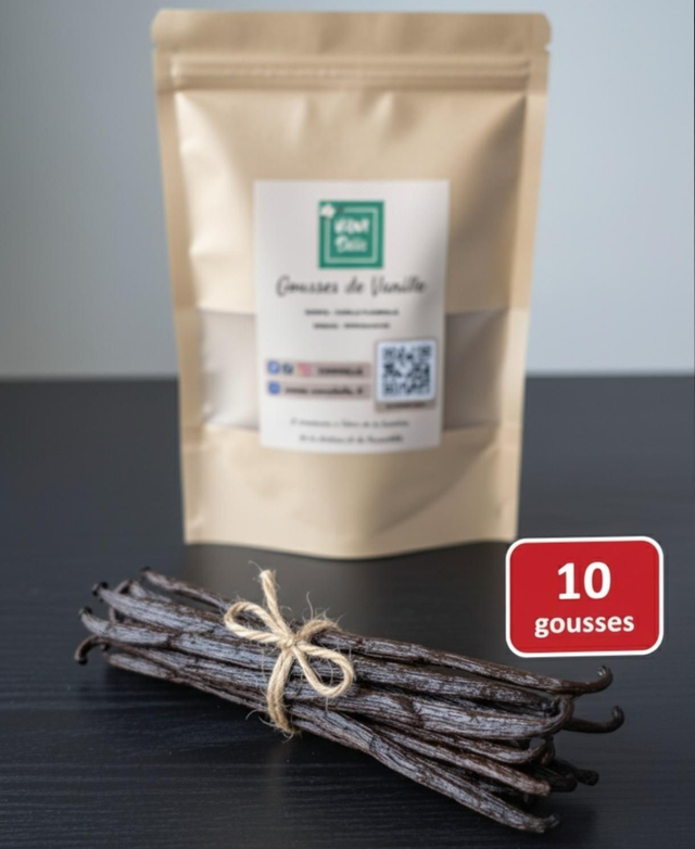 10 Gousses de vanille Extra