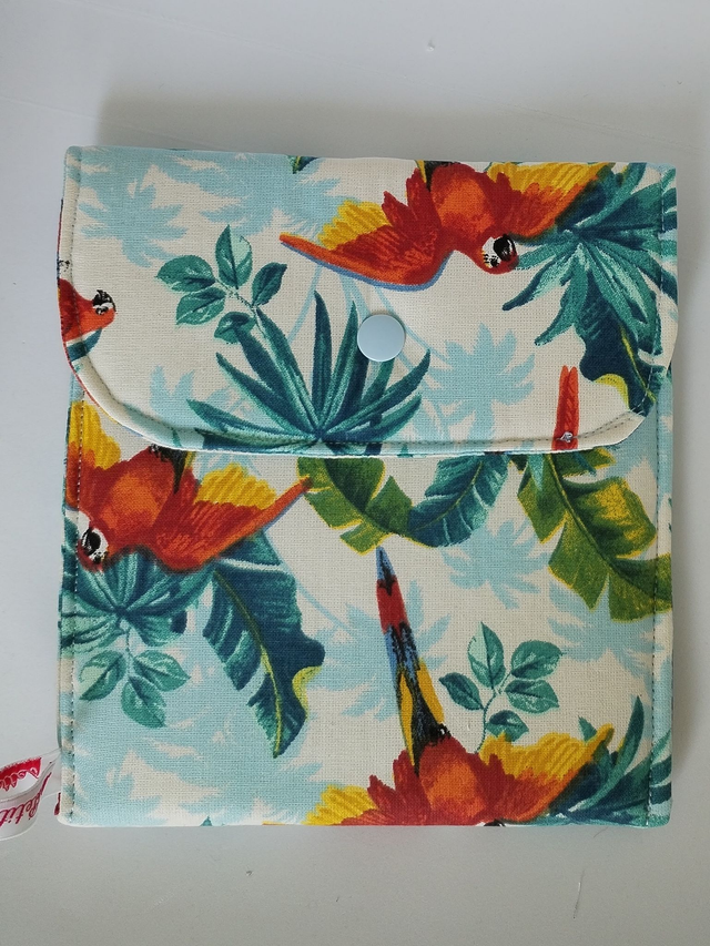 Pochette perroquets