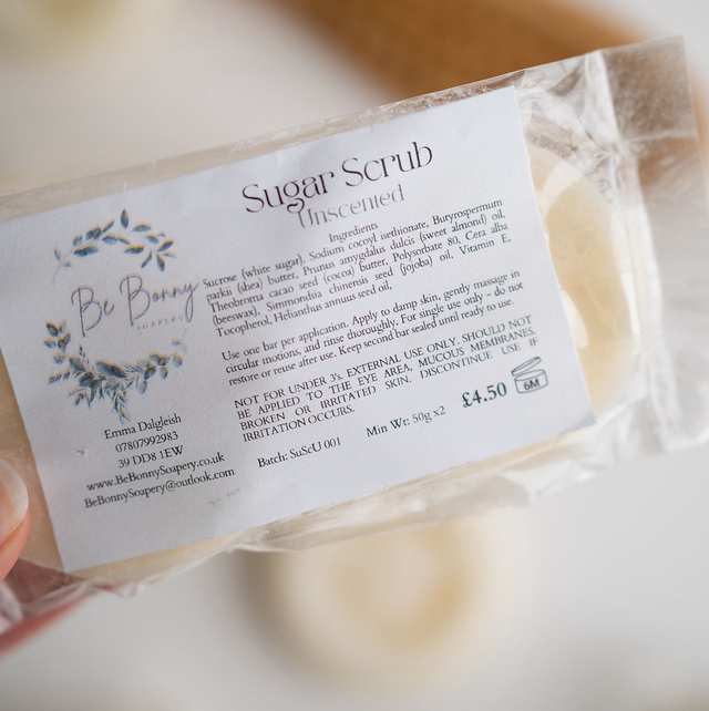 Sugar Scrubs - Hand, Foot &amp; Body Unscented