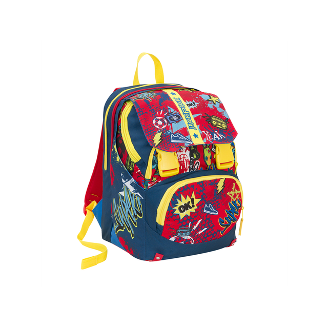 ZAINO seven JACKPACK   BOY zaino  blu e rosso