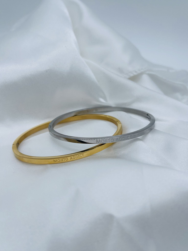 Jonc message “ Mojito addict”