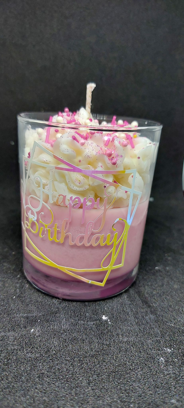 Happy birthday candles