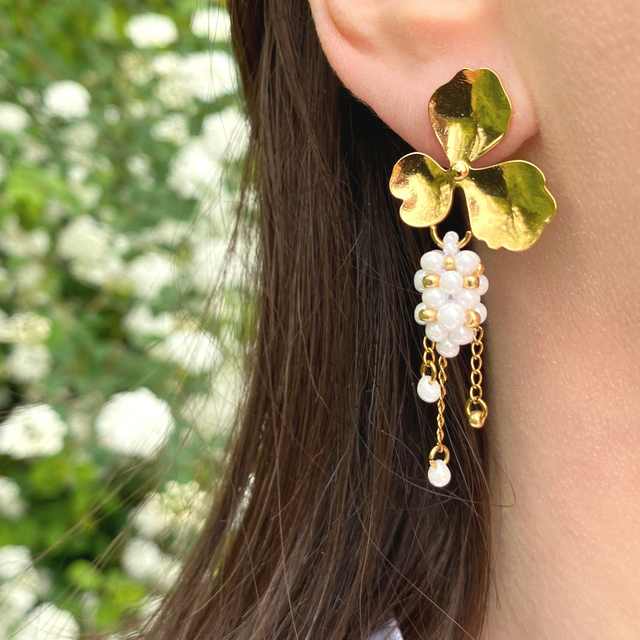 Boucles d’oreilles Hanaé