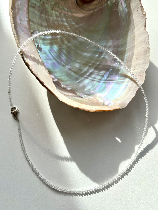 Come into your Clarity - Deine Bergkristall Kette