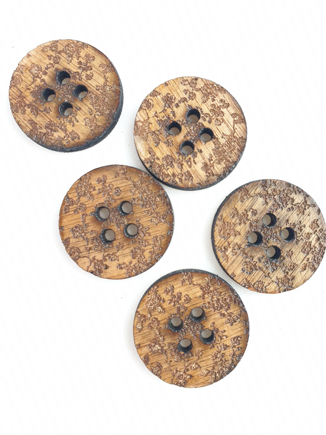 Bouton fleur 3 centimètres