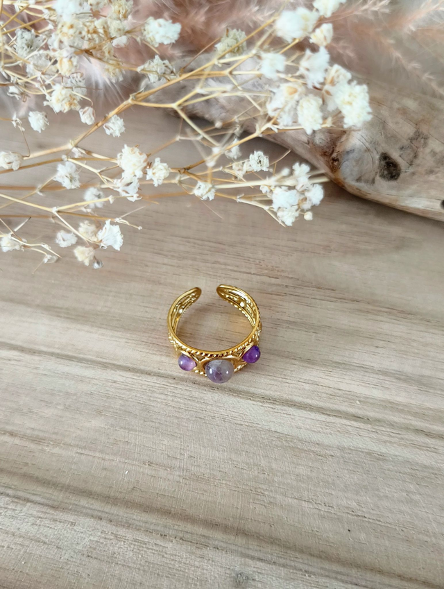 Bague Astrale Améthyste