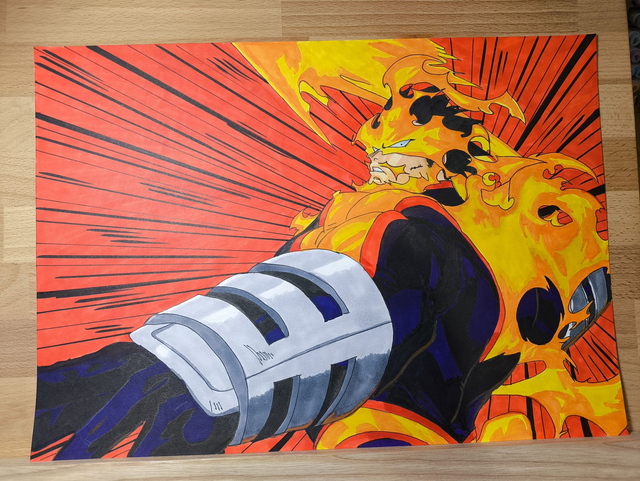 Markers Endeavor &quot;My Hero Academia&quot;