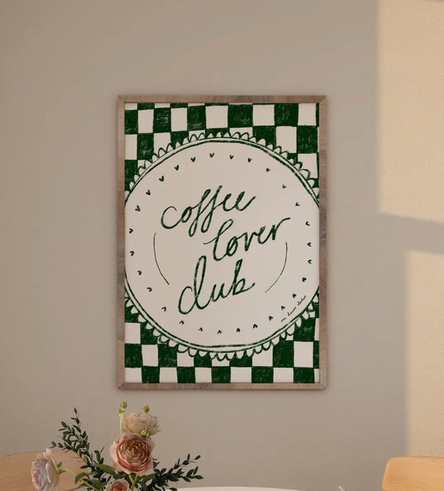 Coffee Lover Club Print