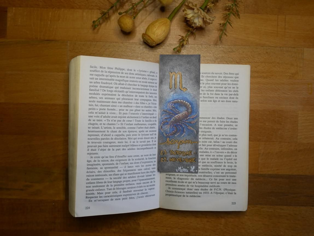 Marque-page Scorpion