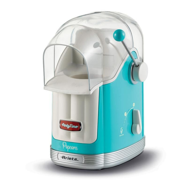 Ariete 2958 Party Time Popcorn Machine Blue