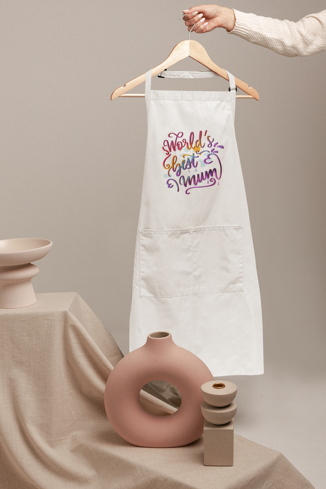 Worlds Best Mum Apron - 3 Colours