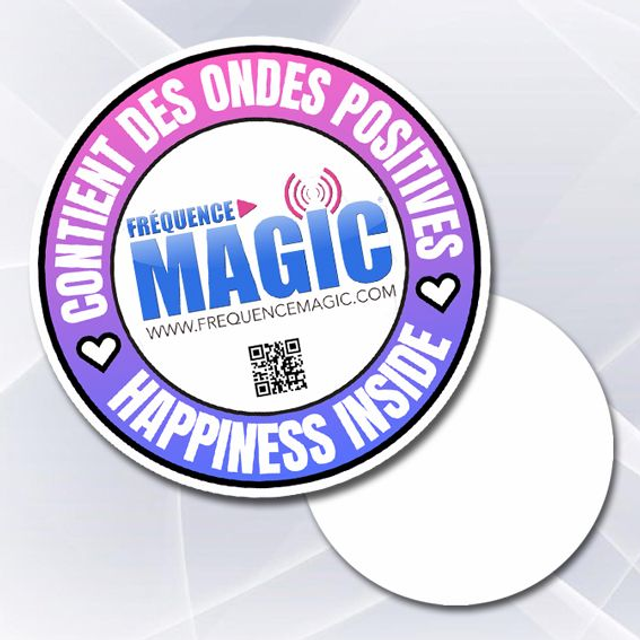 STICKER ONDES POSITIVES