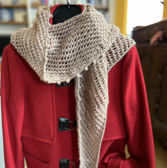 Shawlette cappuccino 