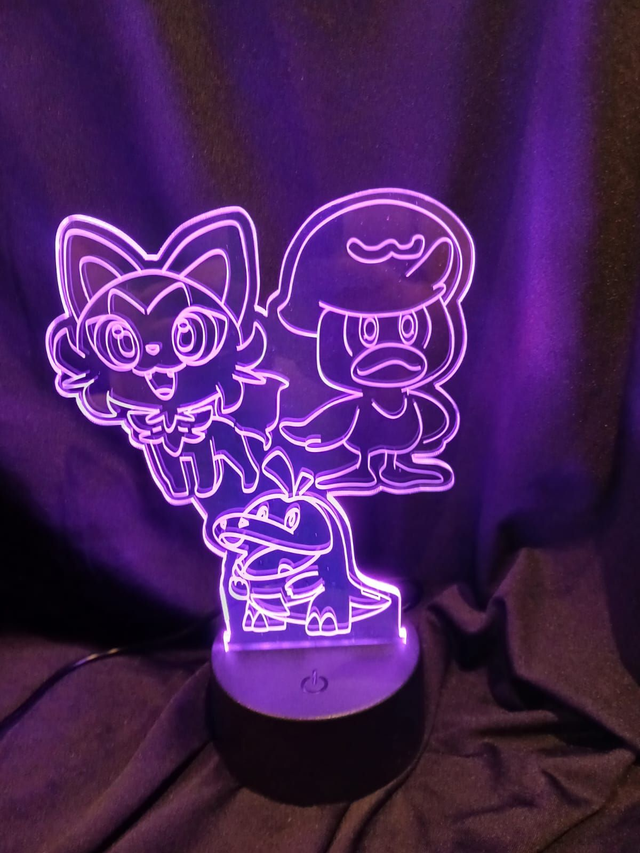 Pokemon Sprigatito, Quaxliy and Fuecocco