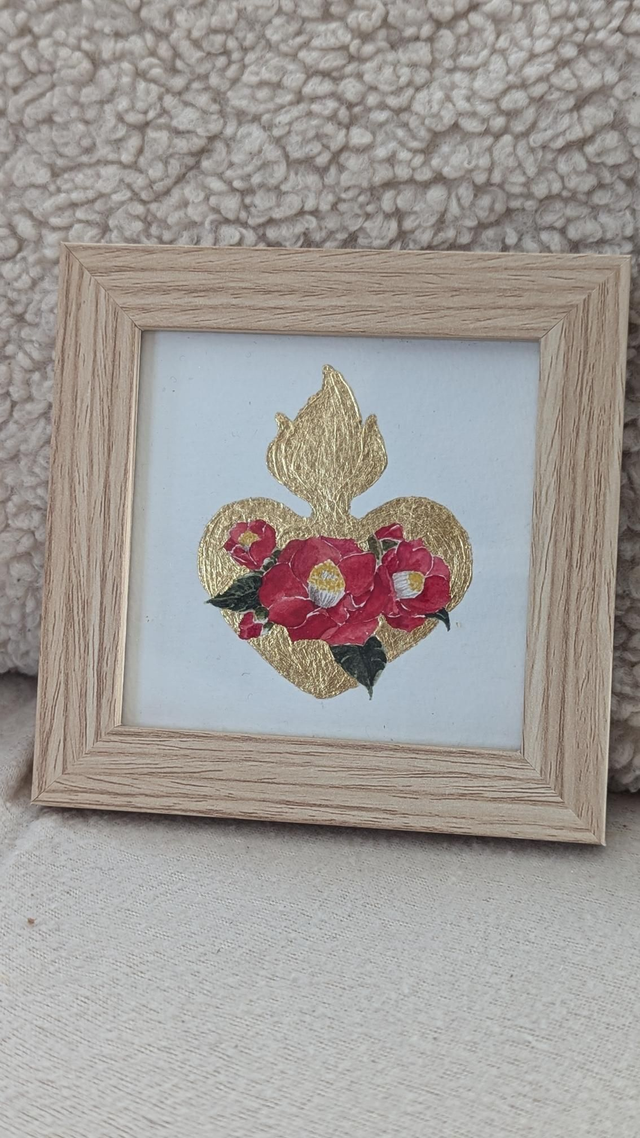 Ex voto camélias rouges 