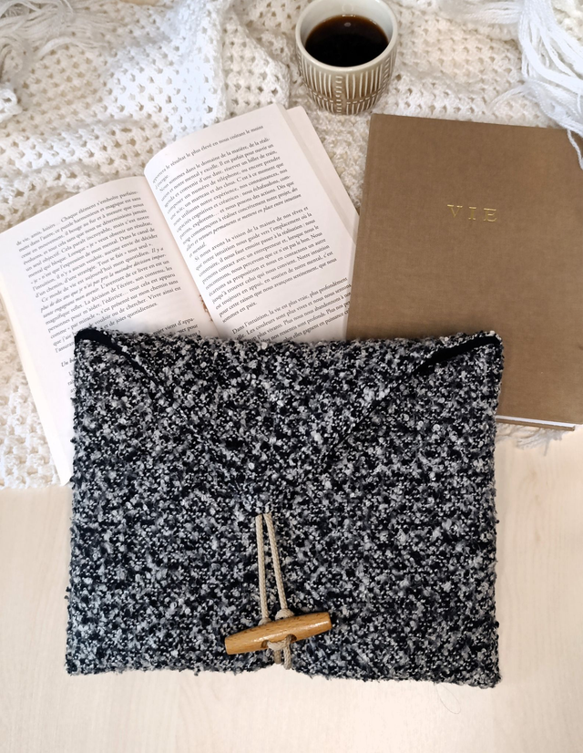 Pochette à livres Libra (broché) - Neige