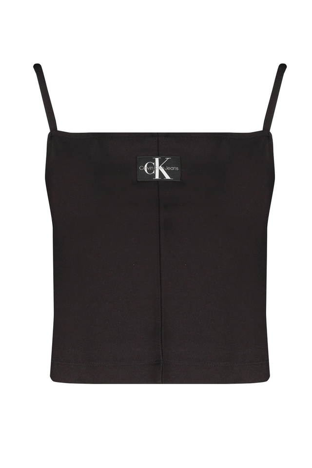 CALVIN KLEIN TOP DONNA NERO